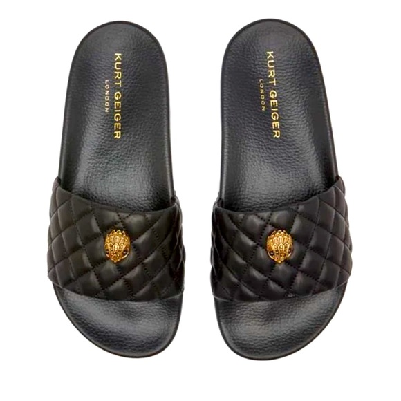 Kurt Geiger Quilted Sandals - Picture 2 of 10